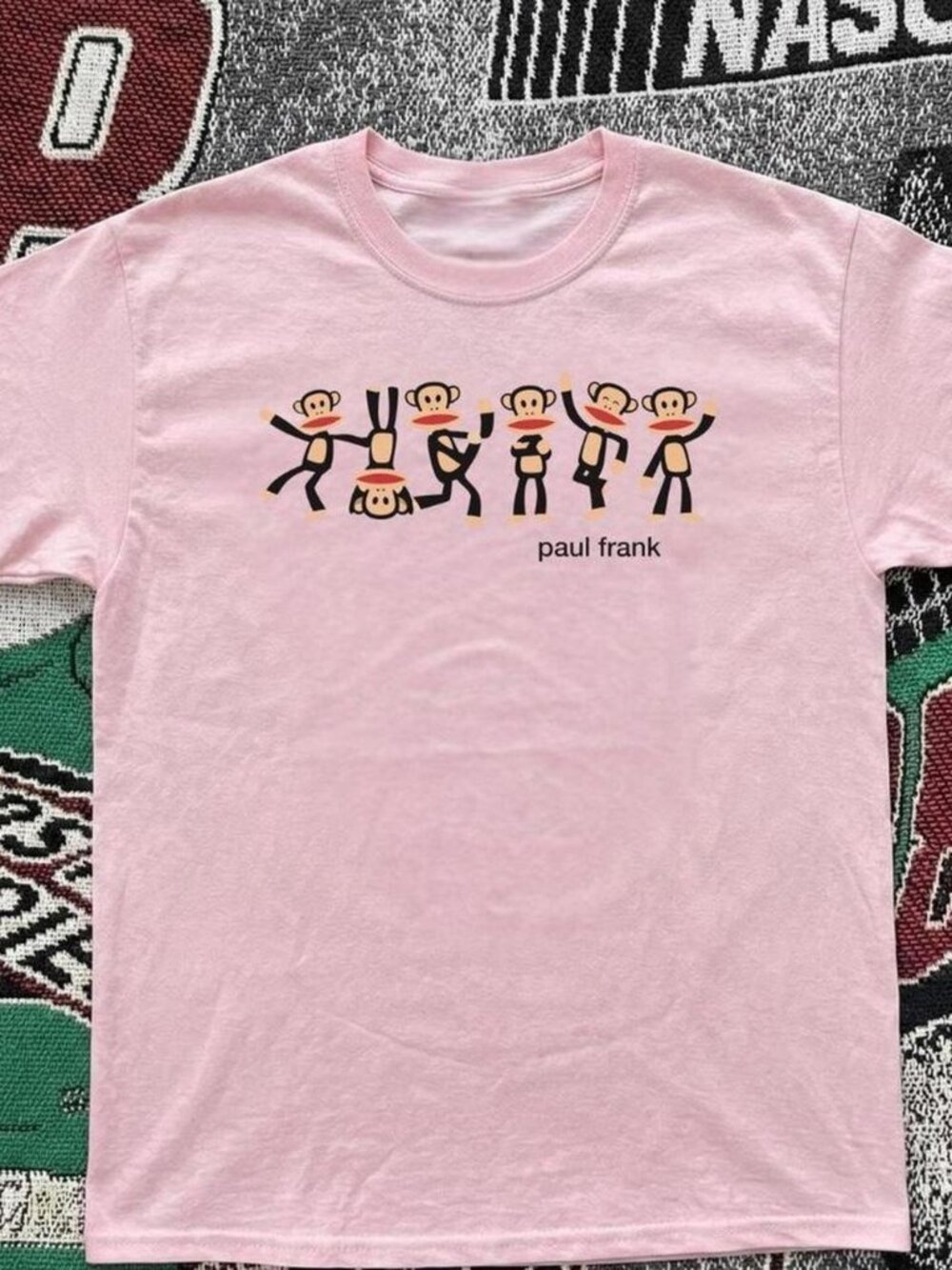 Paul Frank monkeys light pink t-shirt